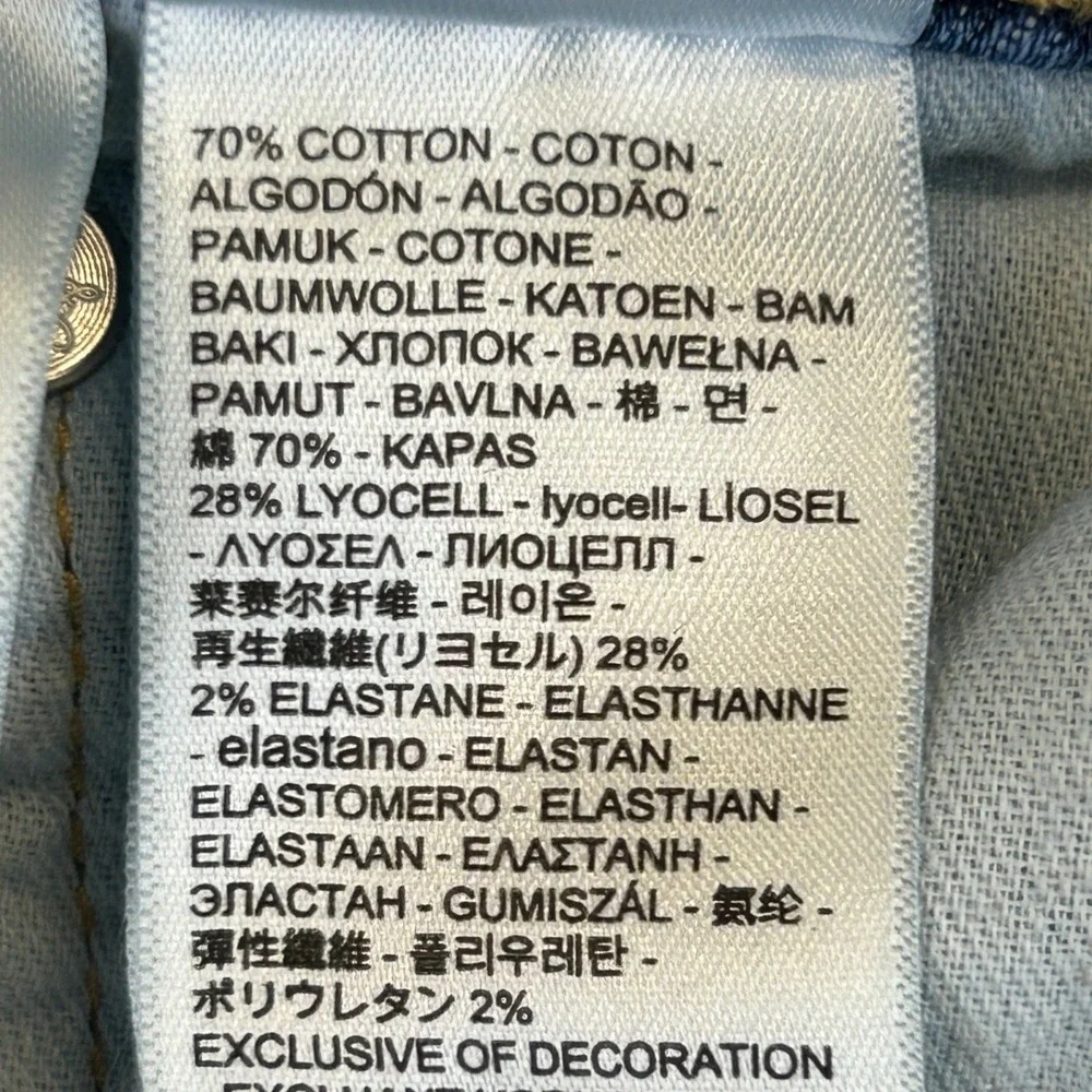 Levis 511 Jeans Mens 31x32 (30x30) Blue Medium Wash Denim Slim Fit Stretch